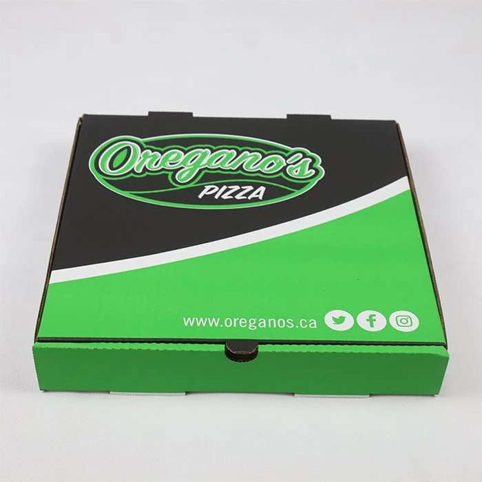 Caja de embalaje de papel para pizza