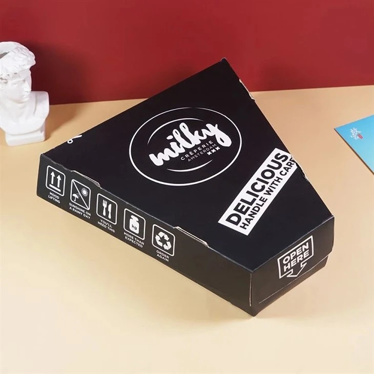 Slice Pizza Box con Logo Impreso
