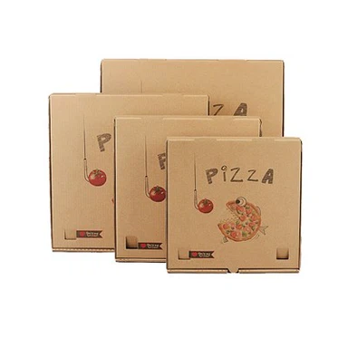 Caja de tarjeta de color de caja de pizza de alta calidad personalizada profesional