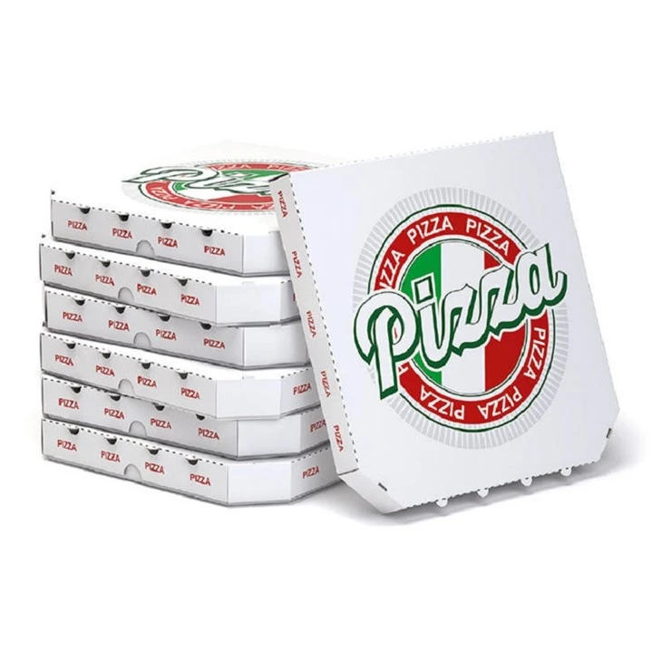 Proveedor de cajas de pizza impresas con diseño personalizado